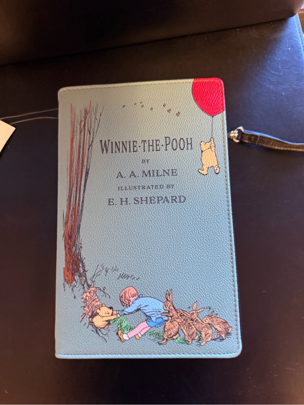 Winnie-the-Pooh Light Blue Crossbody Purse